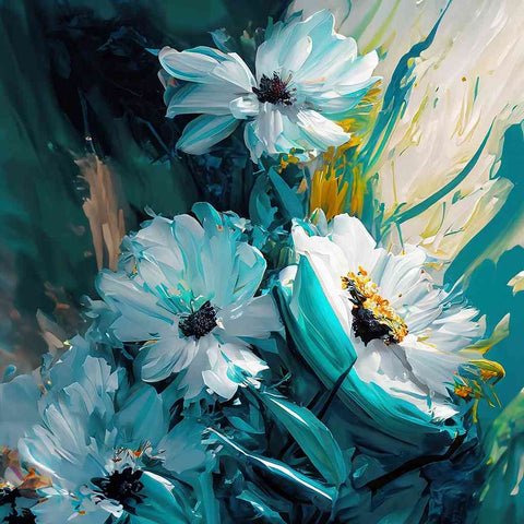 Whirling Petals Digital Art Print Buy Now on Artezaar.com Online Art Gallery Dubai UAE