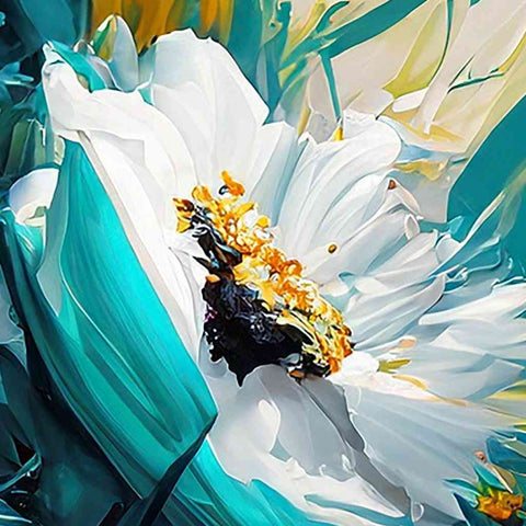 Whirling Petals Digital Art Print Buy Now on Artezaar.com Online Art Gallery Dubai UAE