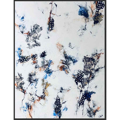 Whispers of Winter 2025 Mixed Media Painting Buy Now on Artezaar.com Online Art Gallery Dubai UAE