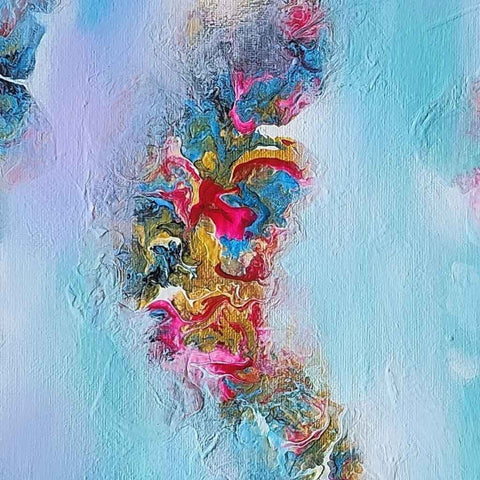 Whispers of Spring Acrylic Painting Buy Now on Artezaar.com Online Art Gallery Dubai UAE
