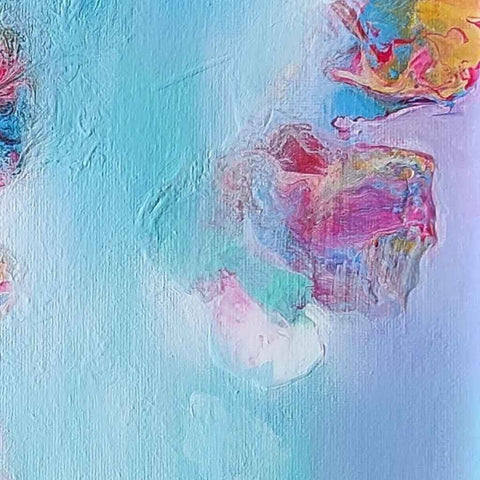 Whispers of Spring Acrylic Painting Buy Now on Artezaar.com Online Art Gallery Dubai UAE