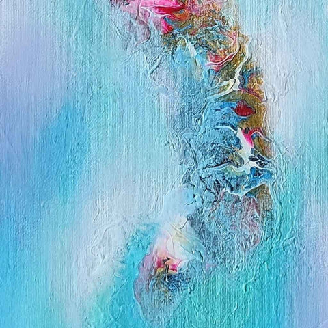Whispers of Spring Acrylic Painting Buy Now on Artezaar.com Online Art Gallery Dubai UAE