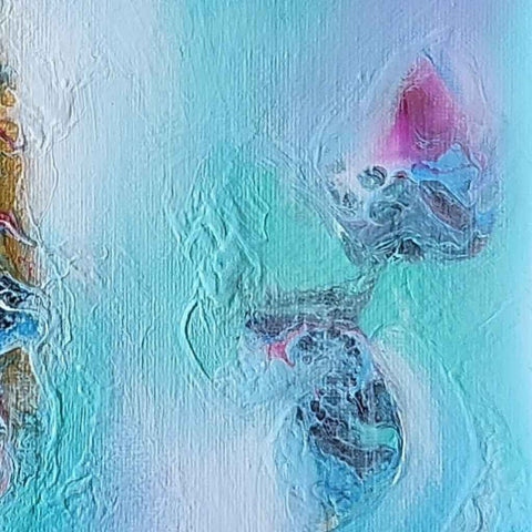 Whispers of Spring Acrylic Painting Buy Now on Artezaar.com Online Art Gallery Dubai UAE