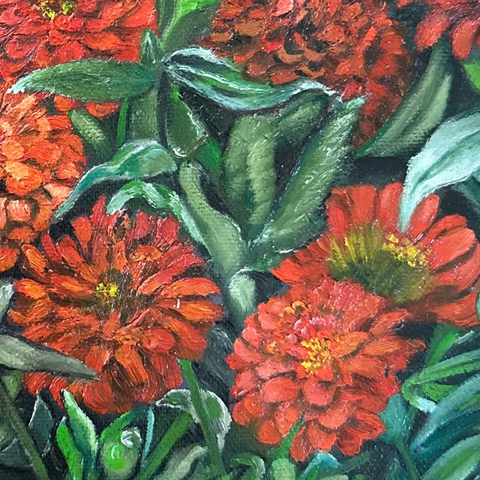 Wild Abundance - Oil Painting - Artezaar.com Online Art Gallery