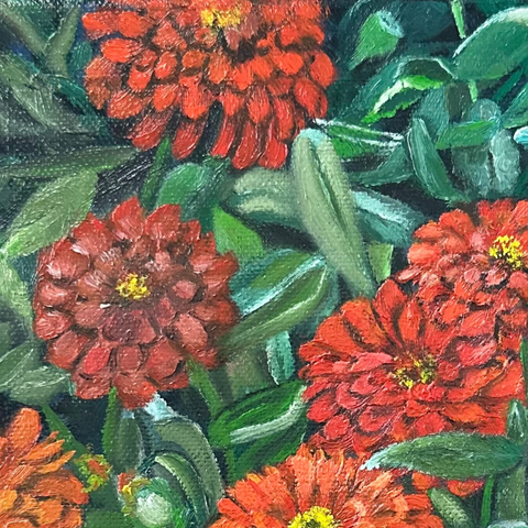 Wild Abundance - Oil Painting - Artezaar.com Online Art Gallery