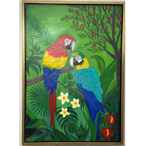 Wings of Love Fine Acrylic Painting Buy Now on Artezaar.com Online Art Gallery Dubai UAE