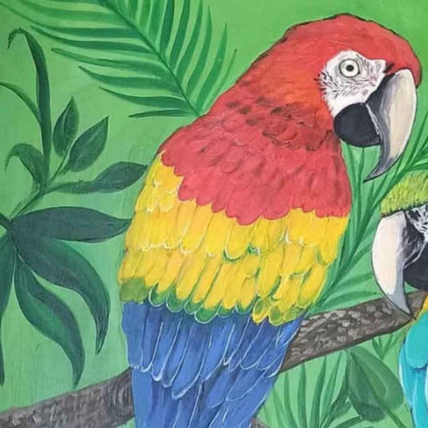 Wings of Love Fine Acrylic Painting Buy Now on Artezaar.com Online Art Gallery Dubai UAE