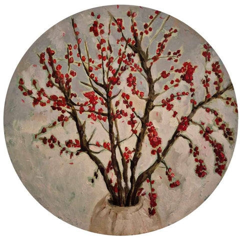 Winterberry Fine Oil Painting Buy Now on Artezaar.com Online Art Gallery Dubai UAE