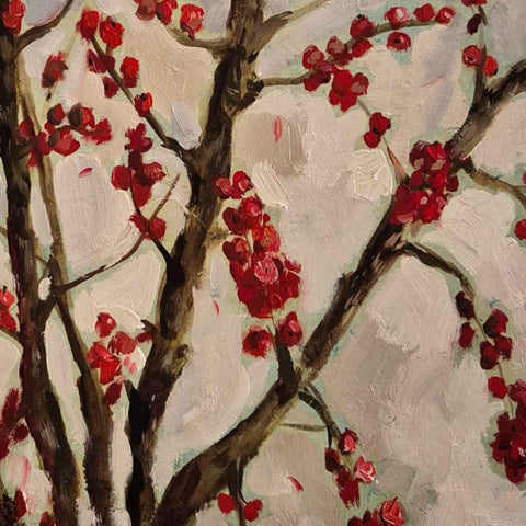 Winterberry Fine Oil Painting Buy Now on Artezaar.com Online Art Gallery Dubai UAE