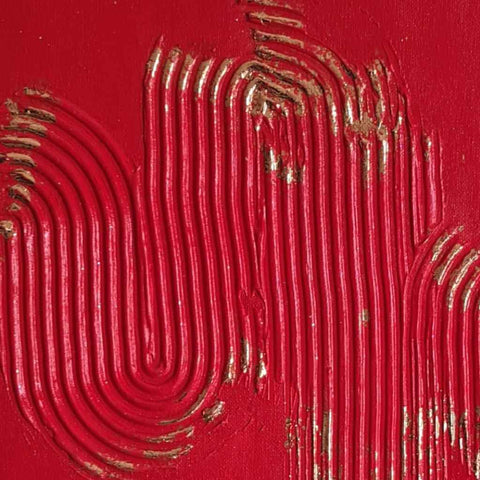 Worthy Mini Mixed Media Painting Buy Now on Artezaar.com Online Art Gallery Dubai UAE