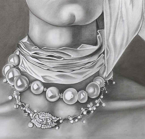 Wrapped in Faith Sketches and Drawings Buy Now on Artezaar.com Online Art Gallery Dubai UAE