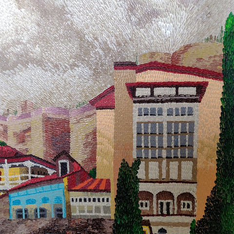 The Unexplored Paths - Acrylic Painting - Artezaar.com Online Art Gallery