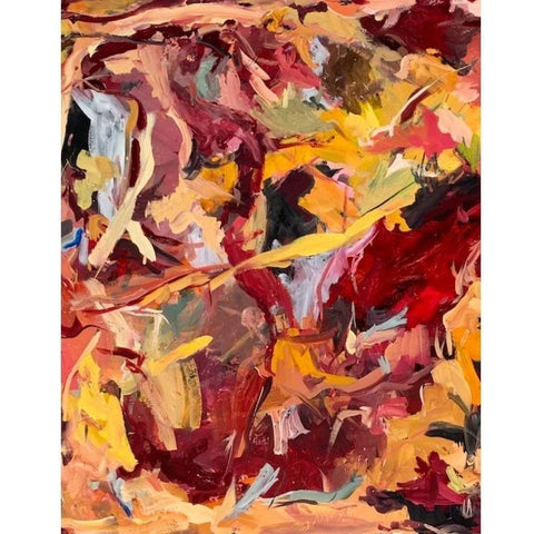 A Day In Sousse Abstract Oil Painting Buy Now on Artezaar.com Online Art Gallery Dubai UAE