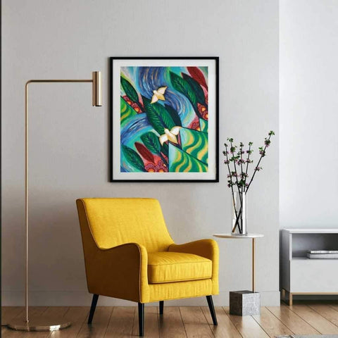 A Different Perspective Abstract Acrylic Painting Buy Now on Artezaar.com Online Art Gallery Dubai UAE