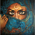 Aafreen Mixed Media Painting Buy Now on Artezaar.com Online Art Gallery Dubai UAE