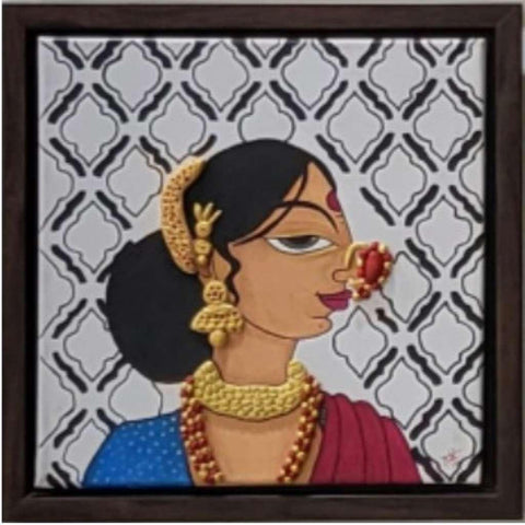 Alluring - Enchanting Series by Kavita Sriram Buy now on artezaar.com Online Art Gallery