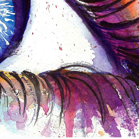 An Eye Watercolor Painting Buy Now on Artezaar.com Online Art Gallery Dubai UAE