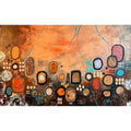 Apricity Mixed Media Painting Buy Now on Artezaar.com Online Art Gallery Dubai UAE