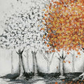 Autumn Mixed Media Painting Buy Now on Artezaar.com Online Art Gallery Dubai UAE