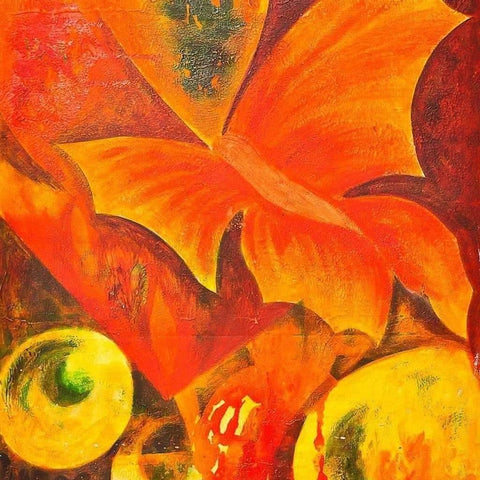 Beauty Of Colors Abstract Acrylic Painting Buy Now on Artezaar.com Online Art Gallery Dubai UAE