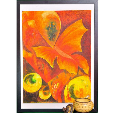 Beauty Of Colors Abstract Acrylic Painting Buy Now on Artezaar.com Online Art Gallery Dubai UAE