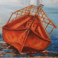 Between The Two Shores Oil Painting Buy Now on Artezaar.com Online Art Gallery Dubai UAE