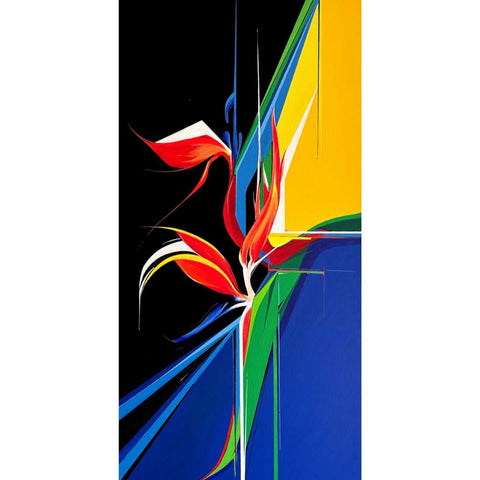 Bird of Paradise Flower Acrylic Painting Buy Now on Artezaar.com Online Art Gallery Dubai UAE