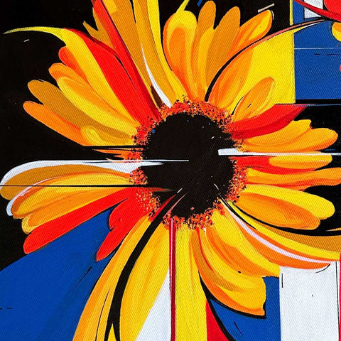 Bloom With Grace Acrylic Painting Buy Now on Artezaar.com Online Art Gallery Dubai UAE