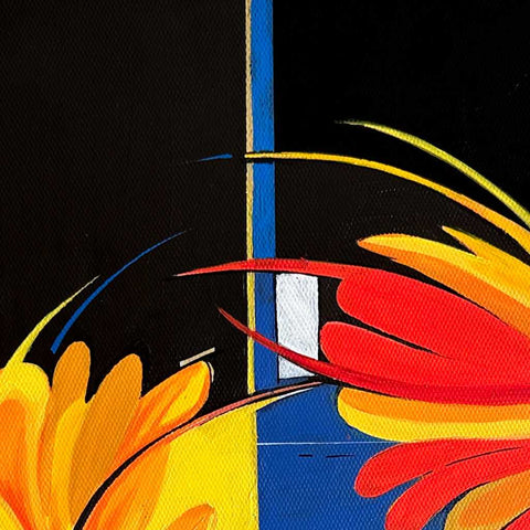 Bloom With Grace Acrylic Painting Buy Now on Artezaar.com Online Art Gallery Dubai UAE