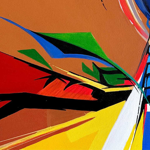 Blue Jay Acrylic Painting Buy Now on Artezaar.com Online Art Gallery Dubai UAE