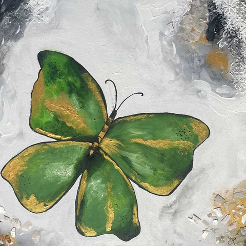 Butterfly Hope Mixed Media Painting Buy Now on Artezaar.com Online Art Gallery Dubai UAE