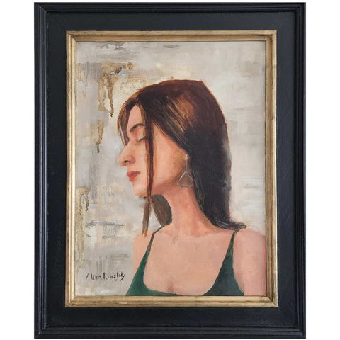 Deisy The Beautiful Mind Oil Painting Buy Now on Artezaar.com Online Art Gallery Dubai UAE