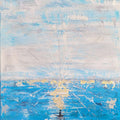 Seascape 2 by Yuvika Garg Acrylic Painting Buy now on artezaar.com Online Art Gallery