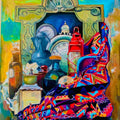 The Antiquities by Shobha Iyer Acrylic painting Buy now on artezaar.com Online Art Gallery