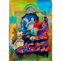 The Antiquities by Shobha Iyer Acrylic painting Buy now on artezaar.com Online Art Gallery