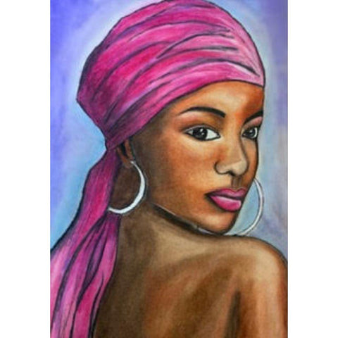 African girl by Divya Singla Buy now on artezaar.com Online Art Gallery