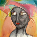 Yesterday Mixed Media Painting Buy Now on Artezaar.com Online Art Gallery Dubai UAE