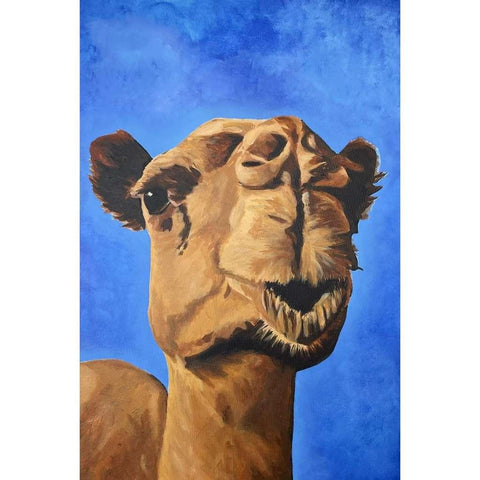 Camel Kiss by Fleur Josephine Acrylic painting Buy now on artezaar.com Online Art Gallery