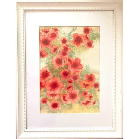 Cherry Blossoms Watercolor Painting Buy Now on Artezaar.com Online Art Gallery Dubai UAE