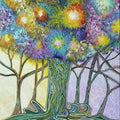 Connection Mixed Media Painting Buy Now on Artezaar.com Online Art Gallery Dubai UAE