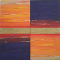 Dawn2Dusk by Smitashree Balaji Mixed media Painting Buy now on artezaar.com Online Art Gallery