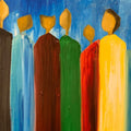 Equality Series Acrylic Painting Buy Now on Artezaar.com Online Art Gallery Dubai UAE