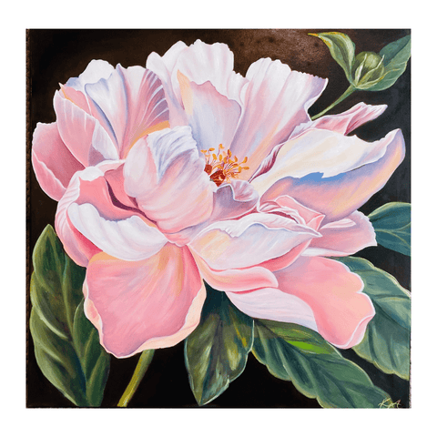 Oil Painting Floral Bloom Buy Now Artezaar Online Art Gallery in Dubai UAE