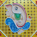 Ganesha Inspired By Lippan Art
