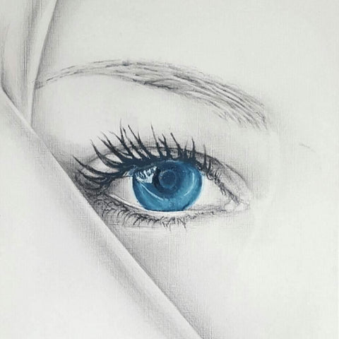 Gaze Fine Art Sketches And Drawings Buy Now on Artezaar.com Online Art Gallery Dubai UAE