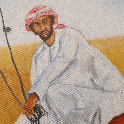Holding on to Roots Oil Painting Buy Now on Artezaar.com Online Art Gallery Dubai UAE