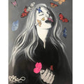 Just Breathe Acrylic Painting Buy Now Artezaar.com Online Art Gallery Dubai UAE