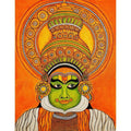 Kathakali Kerala Mural by Shilpa Akhil Buy now on artezaar.com Online Art Gallery