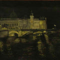 Mesmerizing Paris Evening Painting Buy Now on Artezaar.com Online Art Gallery Dubai UAE