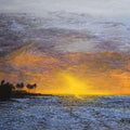 Midsummer's Sunset by Alfiyah Vejlani Acrylic Painting Buy now on artezaar.com Online Art Gallery